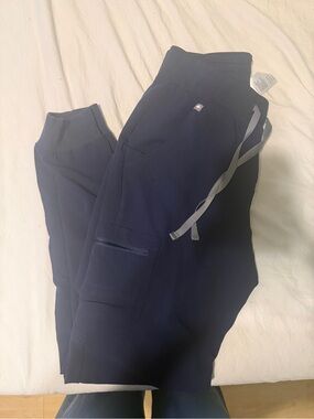 FIGS Navy Jogger Pants